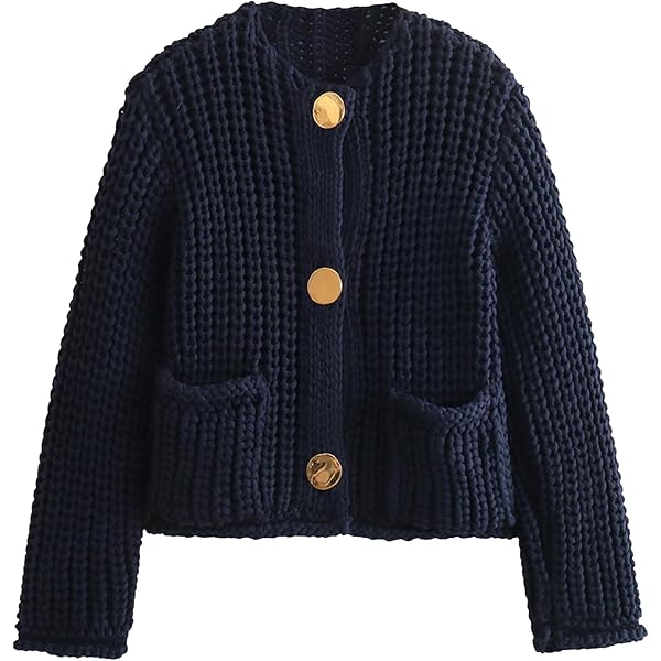 トップス GOLDEN  KNIT CARDIGAN 51Qqh9ehKLL.jpg